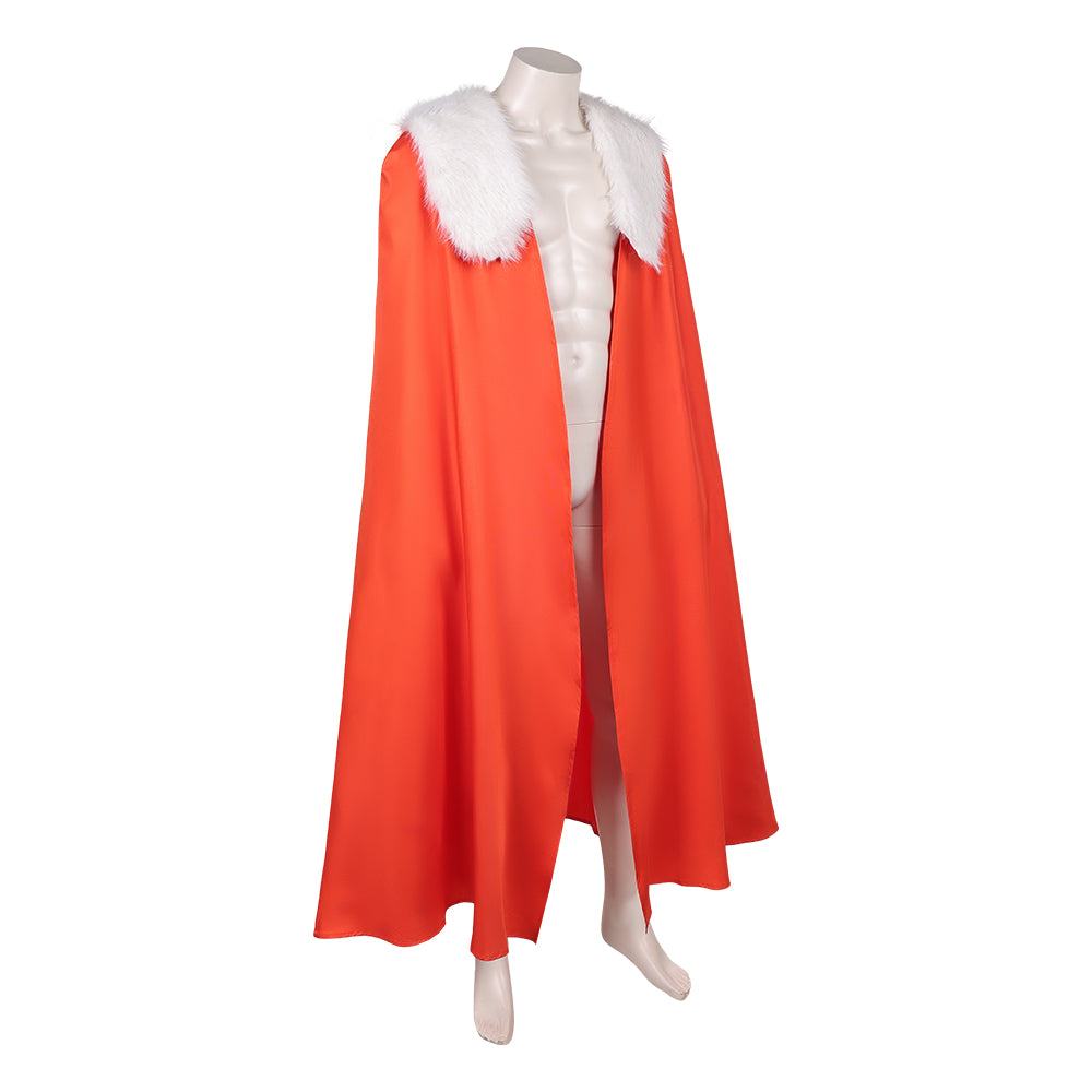 Cosplay Costume Thragg Invincible 4(2026) TV Cosplay Cape Rouge Tenue Homme