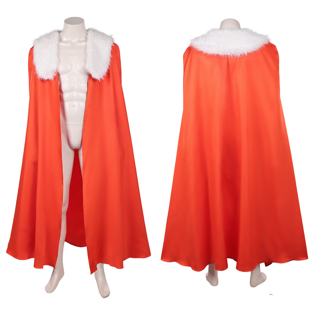 Cosplay Costume Thragg Invincible 4(2026) TV Cosplay Cape Rouge Tenue Homme