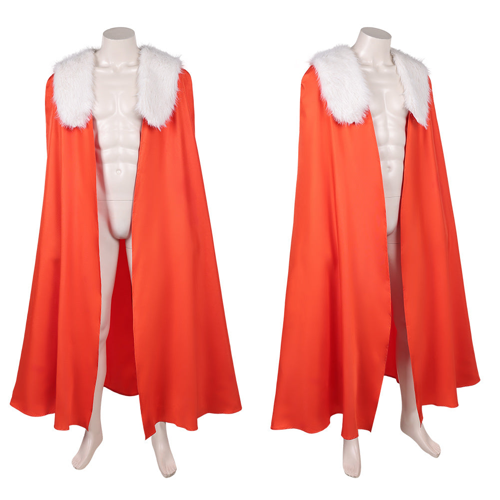 Cosplay Costume Thragg Invincible 4(2026) TV Cosplay Cape Rouge Tenue Homme