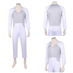 Cosplay Costume Thragg Invincible 4(2026) TV Cosplay Combinaison Blanche Homme