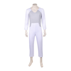Cosplay Costume Thragg Invincible 4(2026) TV Cosplay Combinaison Blanche Homme