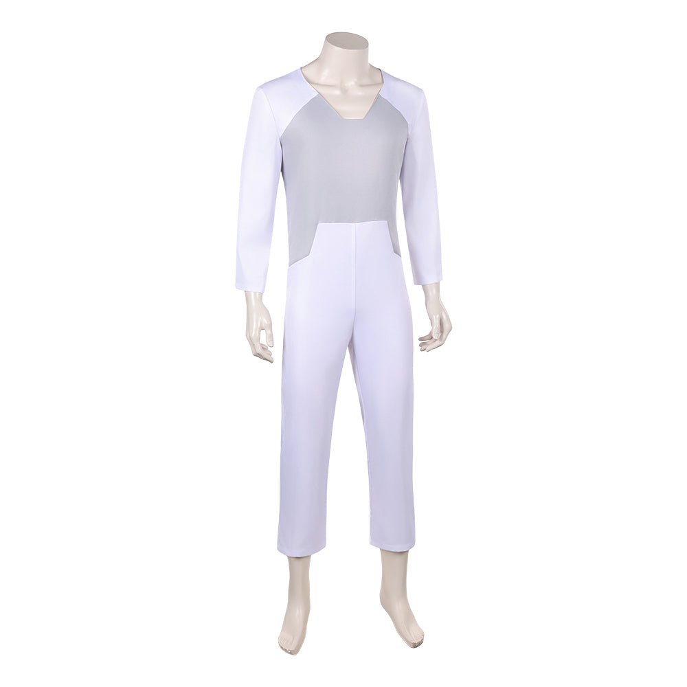 Cosplay Costume Thragg Invincible 4(2026) TV Cosplay Combinaison Blanche Homme