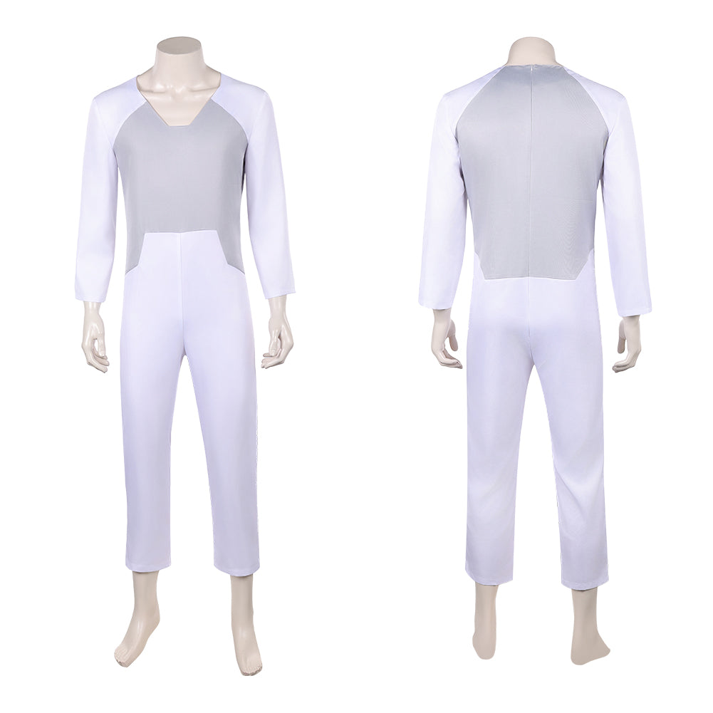 Cosplay Costume Thragg Invincible 4(2026) TV Cosplay Combinaison Blanche Homme