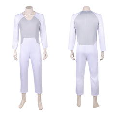 Cosplay Costume Thragg Invincible 4(2026) TV Cosplay Combinaison Blanche Homme