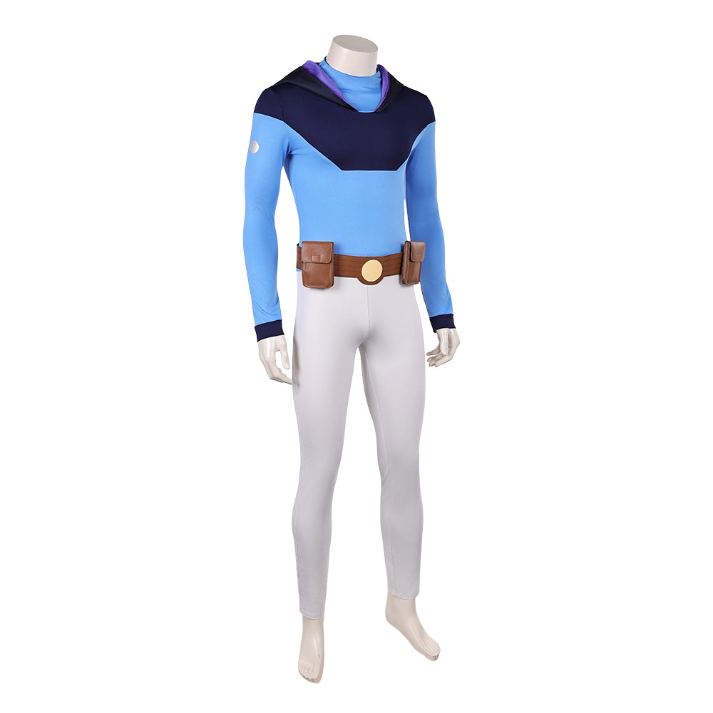 Cosplay Costume Thragg Invincible 4(2026) TV Cosplay Tenue Bleue et Blanche Homme