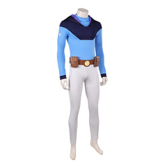 Cosplay Costume Thragg Invincible 4(2026) TV Cosplay Tenue Bleue et Blanche Homme
