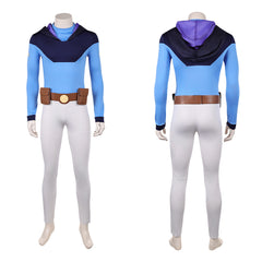 Cosplay Costume Thragg Invincible 4(2026) TV Cosplay Tenue Bleue et Blanche Homme