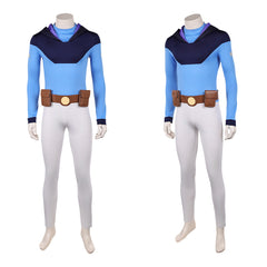 Cosplay Costume Thragg Invincible 4(2026) TV Cosplay Tenue Bleue et Blanche Homme