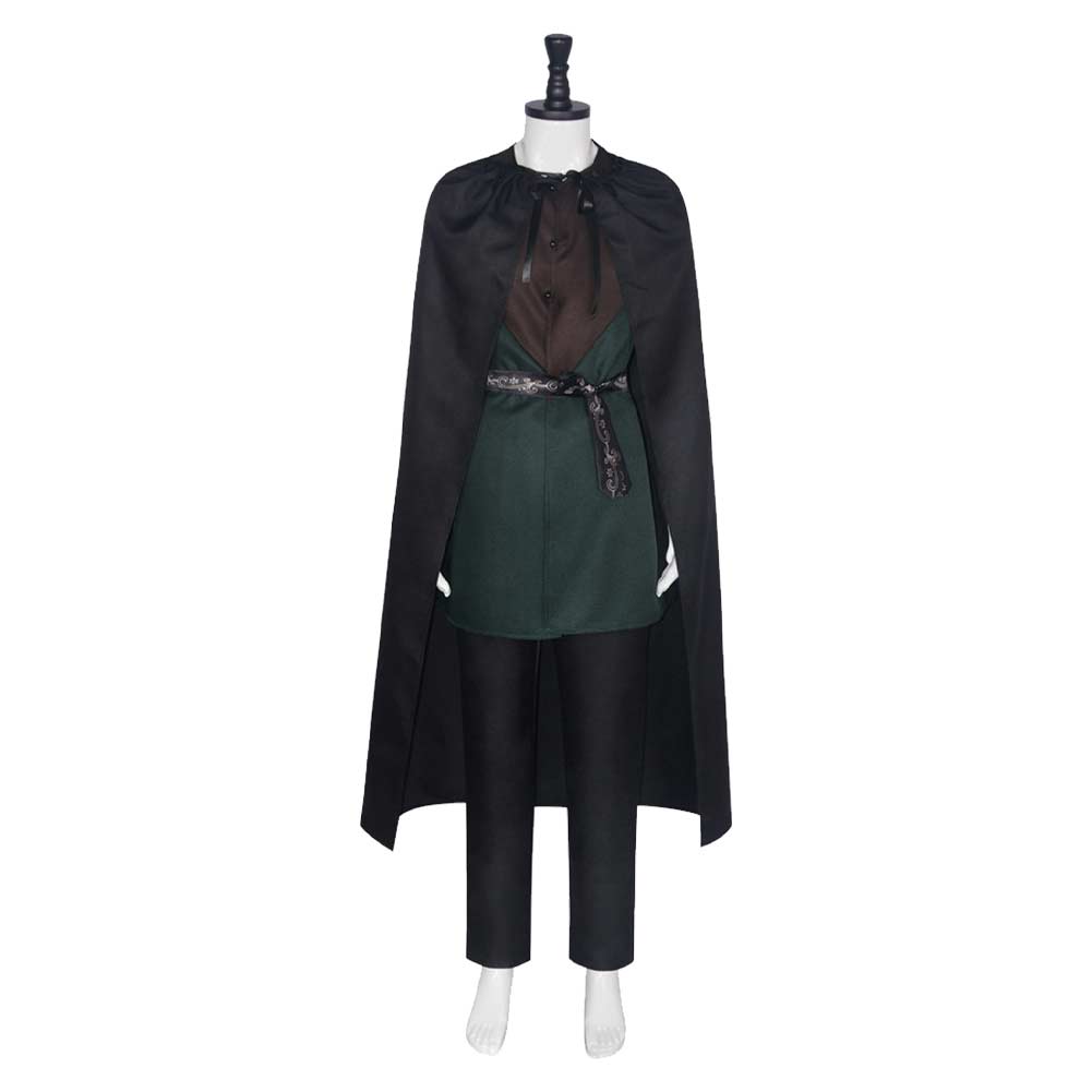Cosplay Costume Thranduil The Lord of the Rings Film Cosplay Tenue Vert Foncé Homme