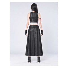 Cosplay Costume Tifa Lockhart Final Fantasy VII: Advent Children Film Cosplay Tenue Noire Femme