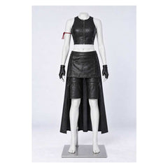 Cosplay Costume Tifa Lockhart Final Fantasy VII: Advent Children Film Cosplay Tenue Noire Femme