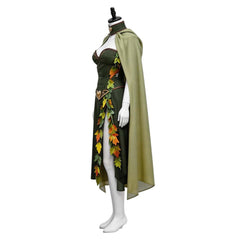 Cosplay Costume Titania Le Songe d'Une Nuit d'Eté Théâtre Cosplay Robe Verte Femme   