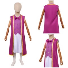 Cosplay Costume Toad Violet The Super Mario Galaxy Movie(2026) Film Cosplay Tenue Enfant