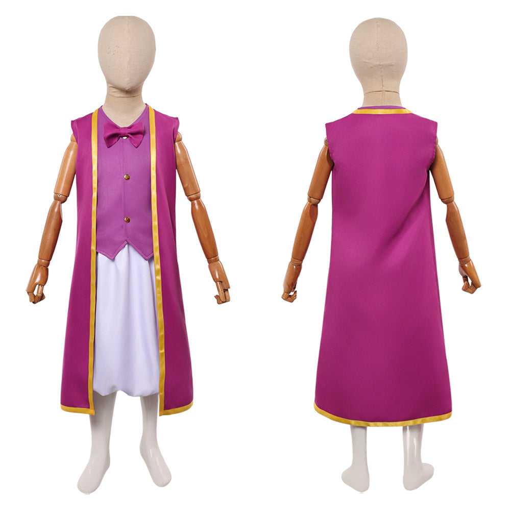 Cosplay Costume Toad Violet The Super Mario Galaxy Movie(2026) Film Cosplay Tenue Enfant