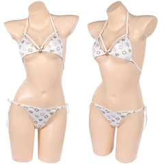 Cosplay Costume Tommy Lucia GTA(2026) Jeu Cosplay Maillot de Bain Bikini Blanc Femme