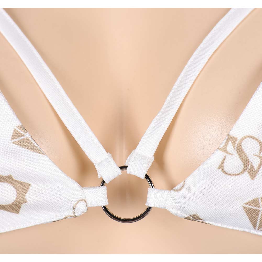Cosplay Costume Tommy Lucia GTA(2026) Jeu Cosplay Maillot de Bain Bikini Blanc Femme