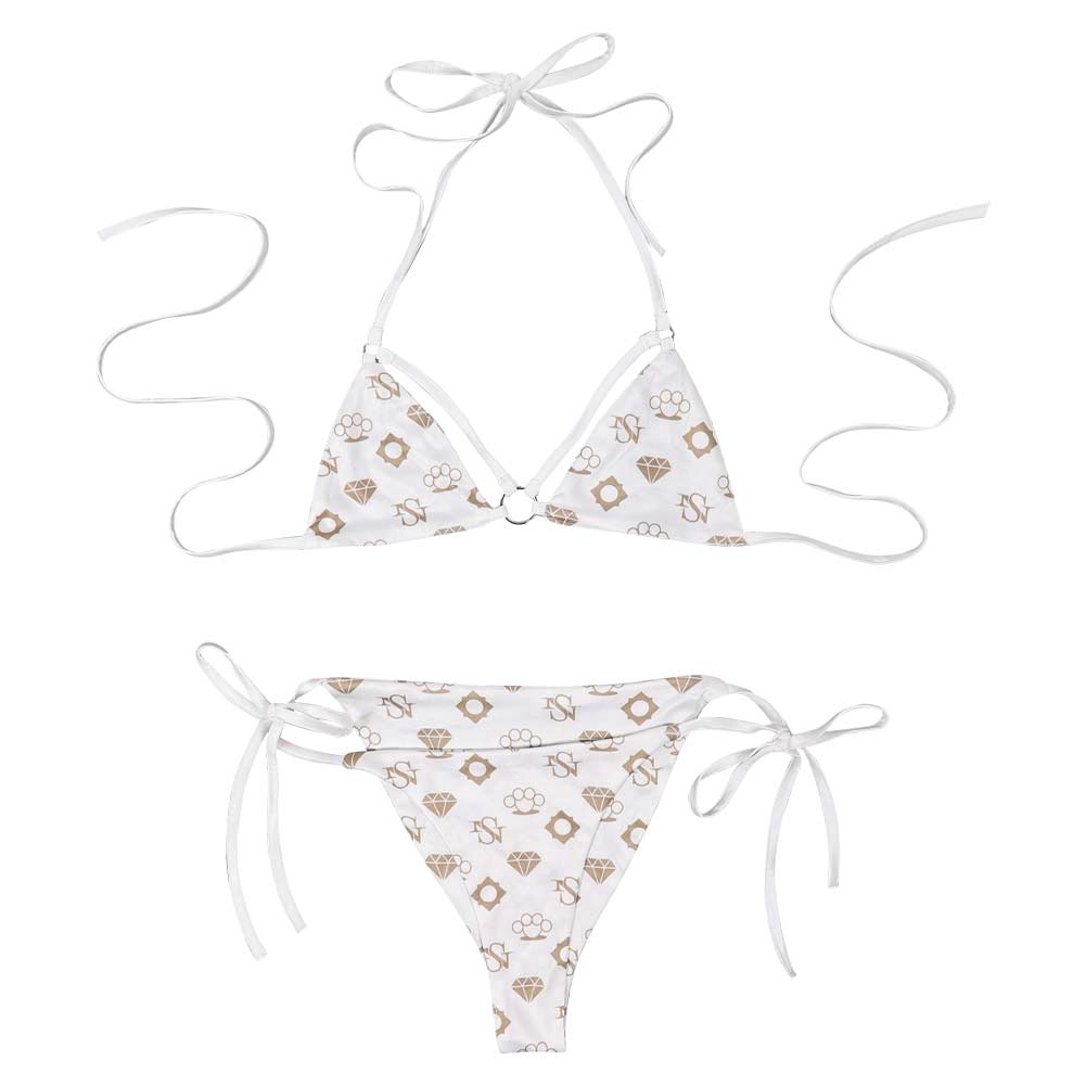 Cosplay Costume Tommy Lucia GTA(2026) Jeu Cosplay Maillot de Bain Bikini Blanc Femme