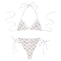 Cosplay Costume Tommy Lucia GTA(2026) Jeu Cosplay Maillot de Bain Bikini Blanc Femme