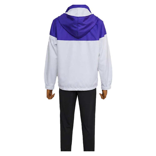 Cosplay Costume Toshiro Kamiya Fool Night(2026) Anime Cosplay Tenue Noire et Blanche Homme
