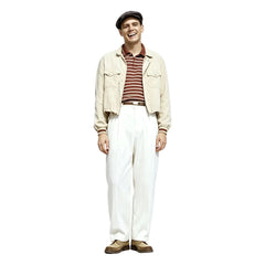 Cosplay Costume Truman Burbank The Truman Show(1998) Film Cosplay Tenue Beige Homme