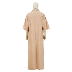 Cosplay Costume Tusken Raider La Guerre des Étoiles Film Cosplay Tenue Beige Homme