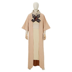 Cosplay Costume Tusken Raider La Guerre des Étoiles Film Cosplay Tenue Beige Homme