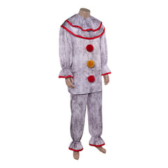 Cosplay Costume Twisty The Clown American Horror Story 13(2026) Tenue Blanche Homme