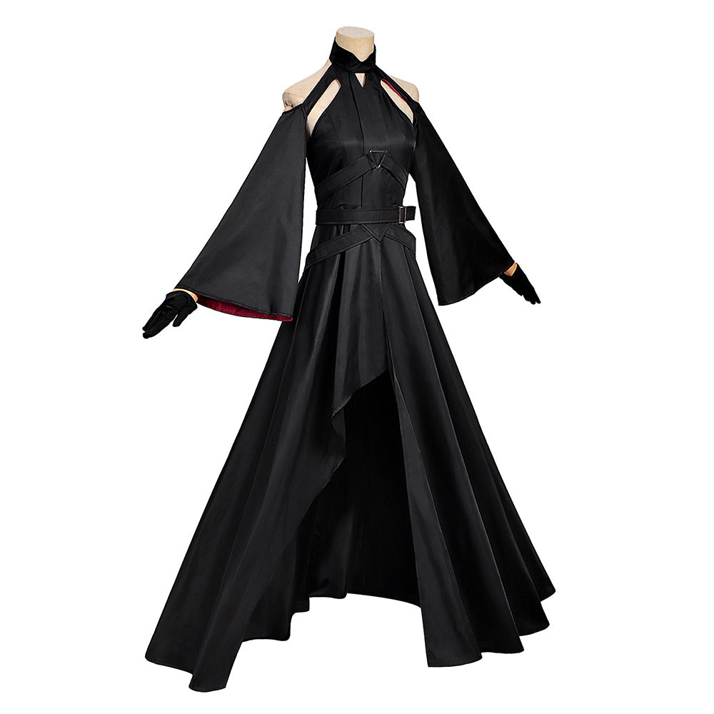 Cosplay Costume Velvet The Ribbon Hero(2026) Anime Cosplay Robe Noire Femme