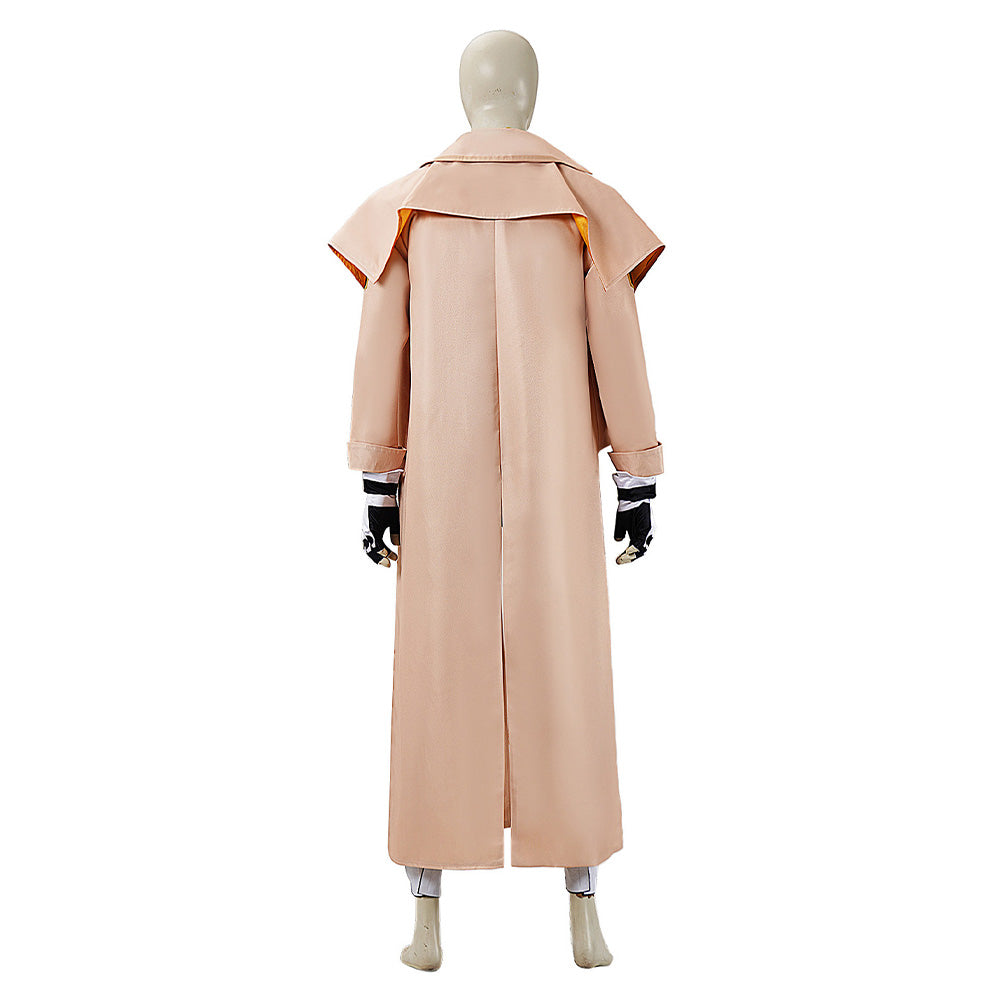 Cosplay Costume Venture Overwatch Jeu Cosplay Tenue Beige Homme
