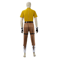 Cosplay Costume Venture Overwatch Jeu Cosplay Tenue Beige Homme