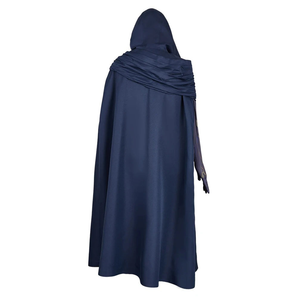 Cosplay Costume Viktor Arcane: League of Legends Jeu Cosplay Manteau Bleu Homme