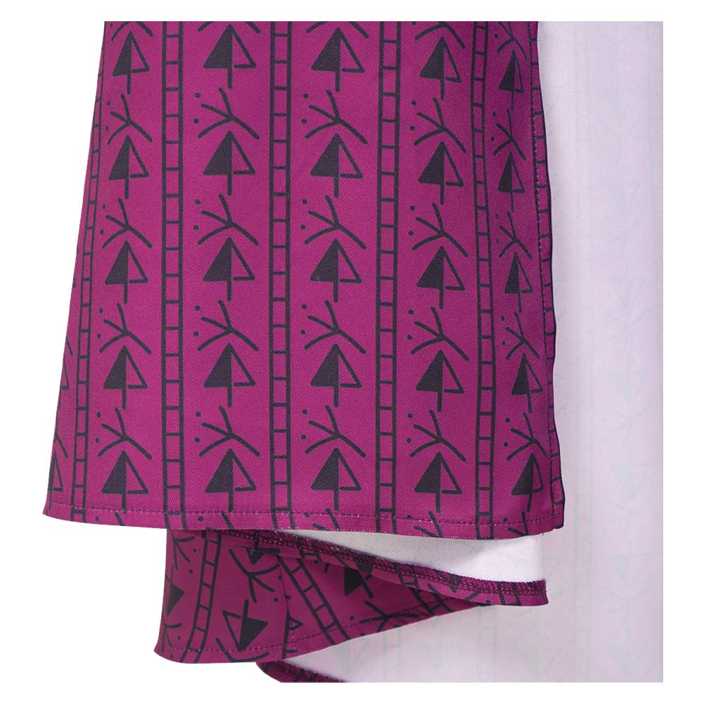 Cosplay Costume Villain Matangi Vaiana en Live Action(2026) Film Cosplay Robe Violette Femme