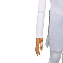 Cosplay Costume Viltrumite Anissa Invincible 4(2026) TV Cosplay Combinaison Blanche Enfant