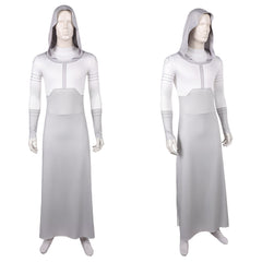Cosplay Costume Viltrumite Council Invincible 4(2026) Combinaison Blanche et Grise Homme