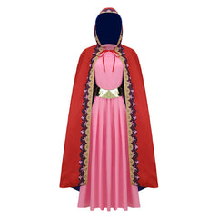 Cosplay Costume Vivi One Piece Live Action 2(2026) TV Cosplay Robe Rose Femme
