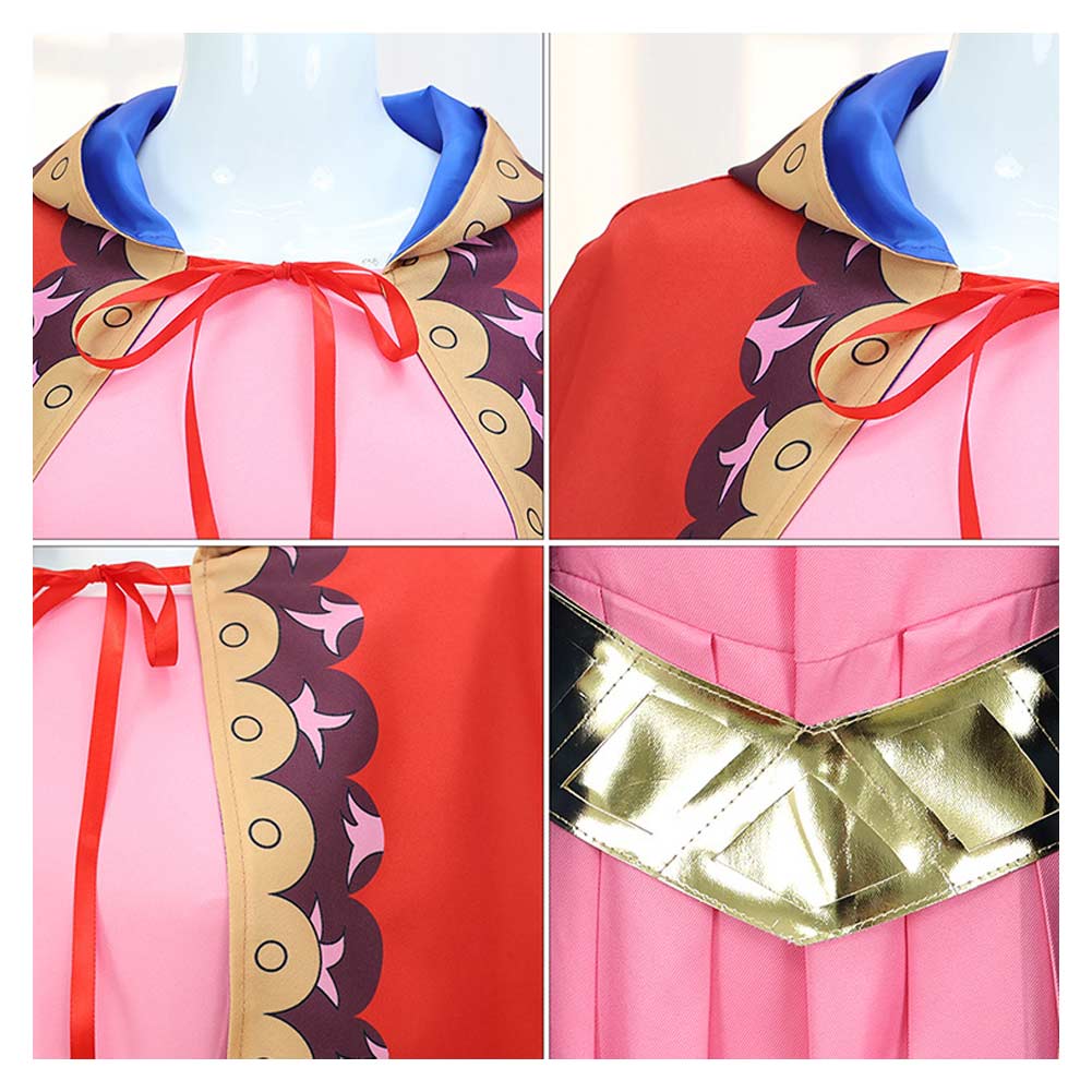 Cosplay Costume Vivi One Piece Live Action 2(2026) TV Cosplay Robe Rose Femme