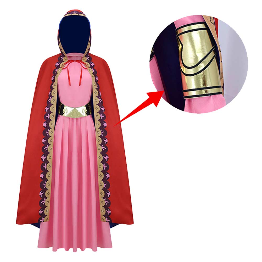 Cosplay Costume Vivi One Piece Live Action 2(2026) TV Cosplay Robe Rose Femme