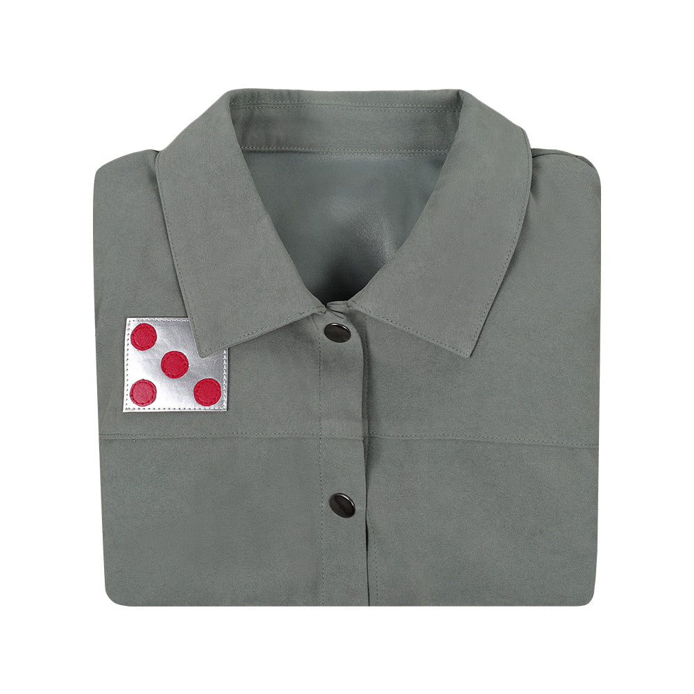 Cosplay Costume Ward The Mando and Grogu(2026) Film Cosplay Veste Verte Femme