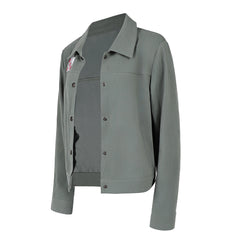 Cosplay Costume Ward The Mando and Grogu(2026) Film Cosplay Veste Verte Femme
