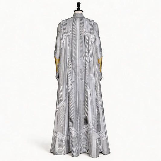Cosplay Costume White Vision VisionQuest(2026) TV Cosplay Combinaison Argentée Homme