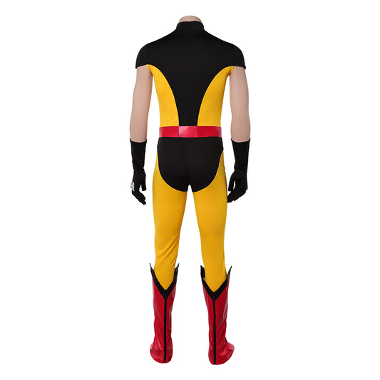 Cosplay Costume Wolverine X-Men '97 Saison 2(2026) TV Cosplay Tenue Jaune et Noire Homme