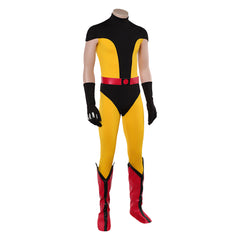 Cosplay Costume Wolverine X-Men '97 Saison 2(2026) TV Cosplay Tenue Jaune et Noire Homme