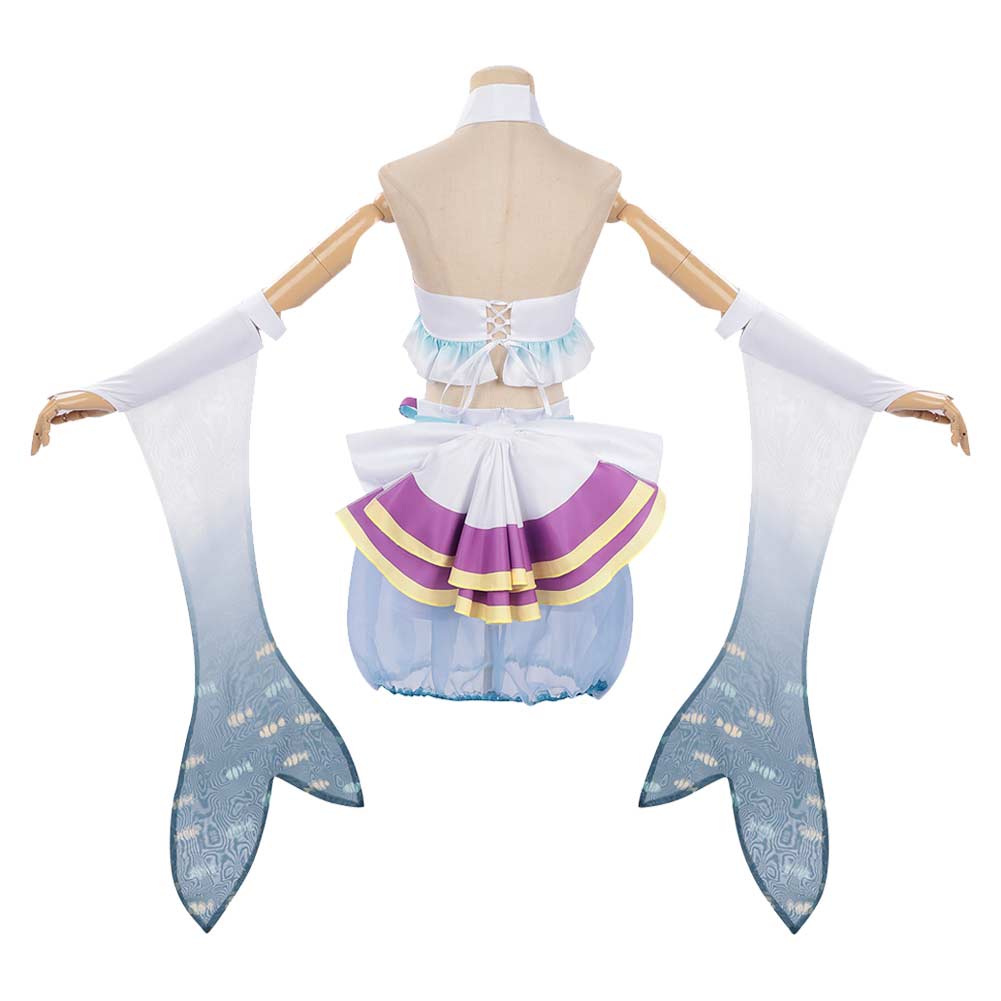 Cosplay Costume Yachiyo Runami Cosmic Princess Kaguya(2026) Anime Cosplay Maillot de Bain Bleue Femme