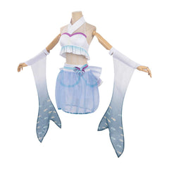 Cosplay Costume Yachiyo Runami Cosmic Princess Kaguya(2026) Anime Cosplay Maillot de Bain Bleue Femme