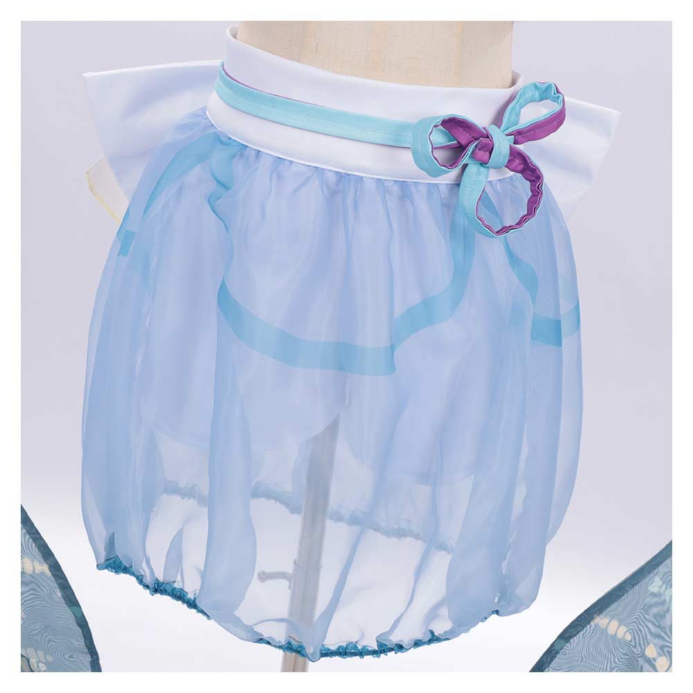Cosplay Costume Yachiyo Runami Cosmic Princess Kaguya(2026) Anime Cosplay Maillot de Bain Bleue Femme