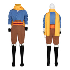 Cosplay Costume Yuru The Pair of the Underworld(2026) Anime Cosplay Tenue Bleue et Jaune Homme