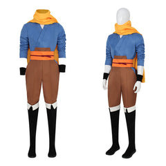 Cosplay Costume Yuru The Pair of the Underworld(2026) Anime Cosplay Tenue Bleue et Jaune Homme