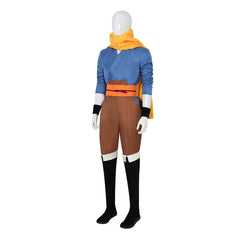 Cosplay Costume Yuru The Pair of the Underworld(2026) Anime Cosplay Tenue Bleue et Jaune Homme