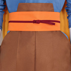 Cosplay Costume Yuru The Pair of the Underworld(2026) Anime Cosplay Tenue Bleue et Jaune Homme