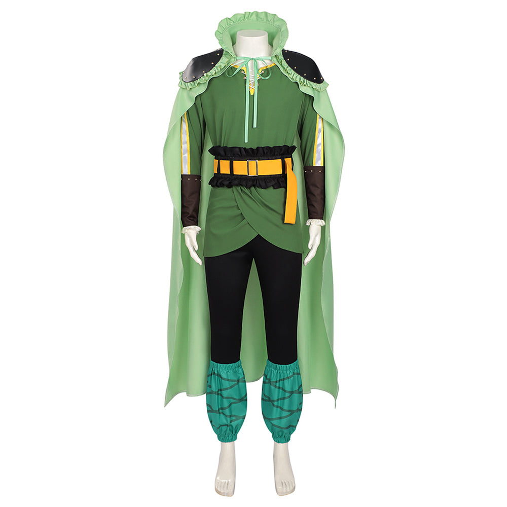 Cosplay Costume Zorro One Piece Elbaph Arc(2026) Anime Cosplay Tenue Verte Homme